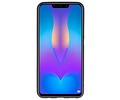 BAOHU Hoesje Geschikt voor de Huawei P Smart Plus - Backcover Color Telefoonhoesje - Zwart
