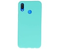 BackCover Hoesje Color Telefoonhoesje voor Huawei P Smart Plus - Turquoise