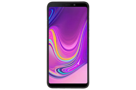 Zwart Focus Transparant Hard Cases Samsung Galaxy A9 2018