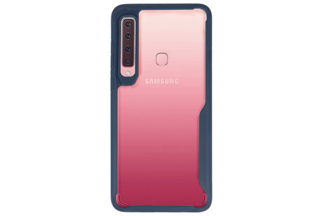 BAOHU Navy Focus Transparant Hard Cases - Hoesje Geschikt voor Samsung Galaxy A9 2018