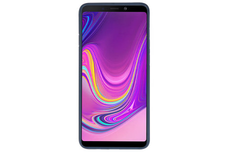Navy Focus Transparant Hard Cases Samsung Galaxy A9 2018