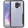 BAOHU Zwart Focus Transparant Hard Cases Samsung Galaxy J4