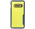 BAOHU Navy Focus Transparant Hard Cases - Hoesje Geschikt voor Samsung Galaxy S10e