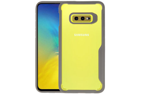 BAOHU Grijs Focus Transparant Hard Cases - Hoesje Geschikt voor Samsung Galaxy S10e