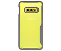BAOHU Grijs Focus Transparant Hard Cases - Hoesje Geschikt voor Samsung Galaxy S10e