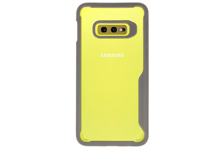 BAOHU Grijs Focus Transparant Hard Cases - Hoesje Geschikt voor Samsung Galaxy S10e