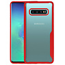 Rood Focus Transparant Hard Cases Samsung Galaxy S10 Plus