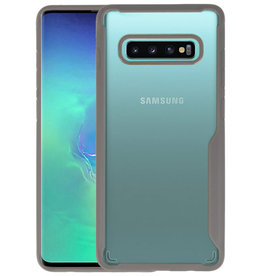BAOHU Grijs Focus Transparant Hard Cases Samsung Galaxy S10 Plus
