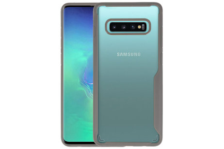 Grijs Focus Transparant Hard Cases voor Samsung Galaxy S10 Plus