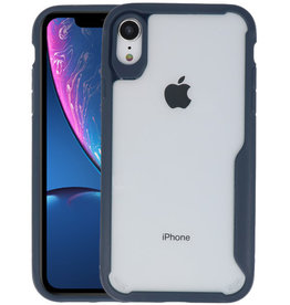 BAOHU Navy Focus Transparant Hard Cases iPhone XR