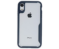 BAOHU Navy Focus Transparant Hard Cases - Hoesje Geschikt voor iPhone XR