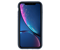 BAOHU Navy Focus Transparant Hard Cases - Hoesje Geschikt voor iPhone XR
