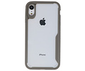 BAOHU Grijs Focus Transparant Hard Cases - Hoesje Geschikt voor iPhone XR