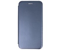 Slim Folio Case - Book Case Telefoonhoesje - Folio Flip Hoesje - Geschikt voor Samsung Galaxy J8 2018 - Navy