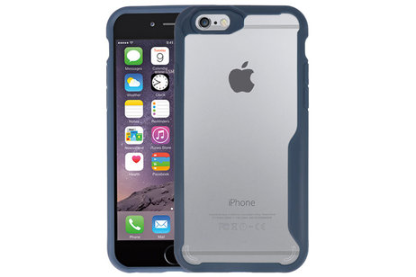 BAOHU Navy Focus Transparant Hard Cases - Hoesje Geschikt voor iPhone 6
