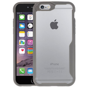 BAOHU Grijs Focus Transparant Hard Cases - Hoesje Geschikt voor iPhone 6