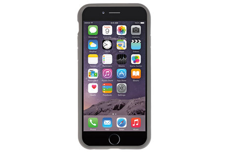 Grijs Focus Transparant Hard Cases voor iPhone 6