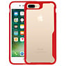 Rood Focus Transparant Hard Cases iPhone 7 / 8 Plus