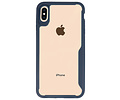 BAOHU Navy Focus Transparant Hard Cases - Hoesje Geschikt voor iPhone XS Maxy