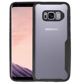 BAOHU Zwart Focus Transparant Hard Cases Samsung Galaxy S8