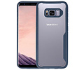 Navy Focus Transparant Hard Cases voor Samsung Galaxy S8