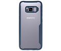 BAOHU Navy Focus Transparant Hard Cases - Hoesje Geschikt voor Samsung Galaxy S8