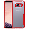 BAOHU Rood Focus Transparant Hard Cases Samsung Galaxy S8