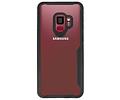 BAOHU Zwart Focus Transparant Hard Cases - Hoesje Geschikt voor Samsung Galaxy S9