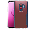 BAOHU Navy Focus Transparant Hard Cases - Hoesje Geschikt voor Samsung Galaxy S9
