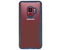 BAOHU Navy Focus Transparant Hard Cases - Hoesje Geschikt voor Samsung Galaxy S9