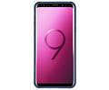 BAOHU Navy Focus Transparant Hard Cases - Hoesje Geschikt voor Samsung Galaxy S9