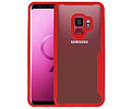 BAOHU Rood Focus Transparant Hard Cases - Hoesje Geschikt voor Samsung Galaxy S9