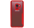 BAOHU Rood Focus Transparant Hard Cases - Hoesje Geschikt voor Samsung Galaxy S9