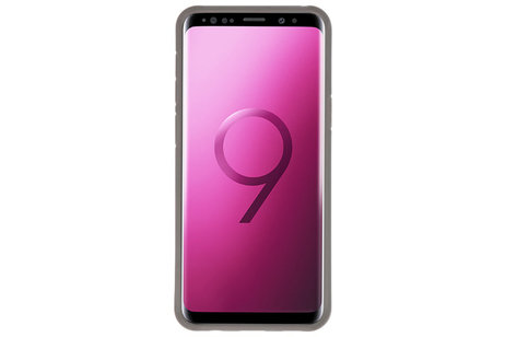 BAOHU Grijs Focus Transparant Hard Cases - Hoesje Geschikt voor Samsung Galaxy S9