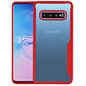 BAOHU Rood Focus Transparant Hard Cases Samsung Galaxy S10
