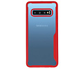 Rood Focus Transparant Hard Cases Samsung Galaxy S10