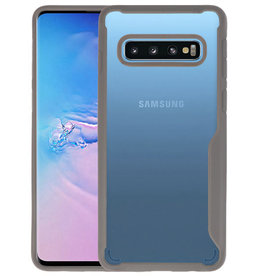BAOHU Grijs Focus Transparant Hard Cases Samsung Galaxy S10