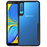 BAOHU Zwart Focus Transparant Hard Cases Samsung Galaxy A7 2018