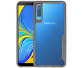 Grijs Focus Transparant Hard Cases voor Samsung Galaxy A7 2018
