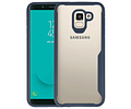 BAOHU Navy Focus Transparant Hard Cases - Hoesje Geschikt voor Samsung Galaxy J6
