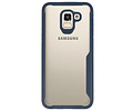 BAOHU Navy Focus Transparant Hard Cases - Hoesje Geschikt voor Samsung Galaxy J6