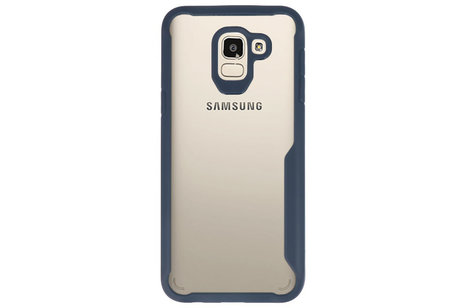 Navy Focus Transparant Hard Cases Samsung Galaxy J6