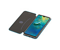 Slim Folio Case - Book Case Telefoonhoesje - Folio Flip Hoesje - Geschikt voor Huawei Mate 20 - Blauw