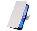 BAOHU Hoesje Geschikt voor de Huawei Y5 Lite 2018 - Kaarthouder Book Case Telefoonhoesje - Wit