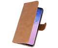 Samsung Galaxy S10 Hoesje Kaarthouder Book Case Telefoonhoesje Bruin