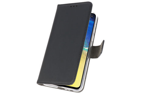 BAOHU Booktype Telefoonhoesjes - Bookcase Hoesje - Wallet Case -  Geschikt voor Samsung Galaxy S10e - Zwart