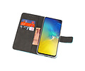 Booktype Telefoonhoesjes - Bookcase Hoesje - Wallet Case -  Geschikt voor Samsung Galaxy S10e - Blauw