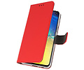 BAOHU Booktype Telefoonhoesjes - Bookcase Hoesje - Wallet Case -  Geschikt voor Samsung Galaxy S10e - Rood
