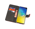 BAOHU Booktype Telefoonhoesjes - Bookcase Hoesje - Wallet Case -  Geschikt voor Samsung Galaxy S10e - Rood