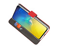 BAOHU Booktype Telefoonhoesjes - Bookcase Hoesje - Wallet Case -  Geschikt voor Samsung Galaxy S10e - Rood